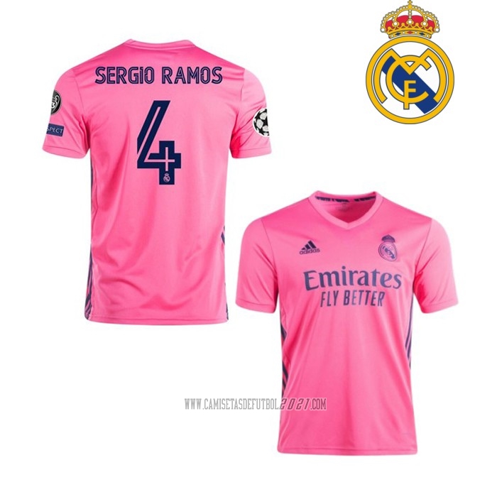 Camiseta del Real Madrid Jugador Sergio Ramos Segunda 2020-2021